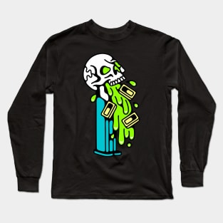 Skull pez Long Sleeve T-Shirt